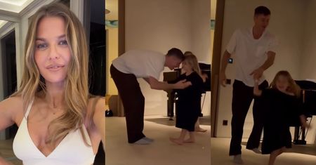 Anna Lewandowska pokazała jak Robert wywija z córkami: "Córka to najpiękniejsza lekcja miłości dla ojca" (WIDEO)