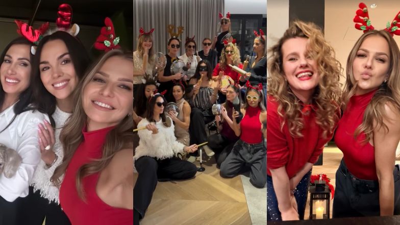 Celebrytki na pieczeniu pierniczków u Anny Lewandowskiej