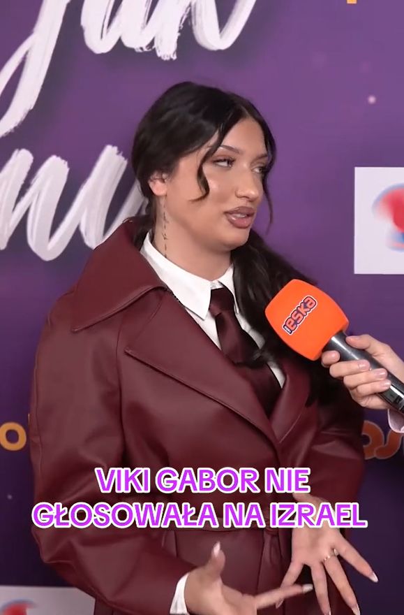 Viki Gabor o głosowaniu na Izrael