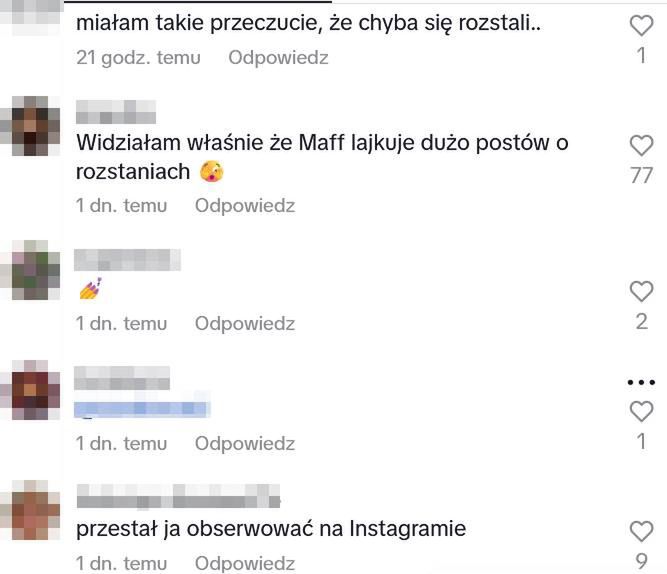 Internauci o rzekomym rozstaniu Maffashion i Michała Danilczuka