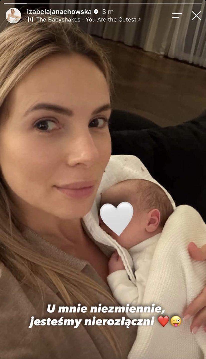 Izabela Janachowska pokazała nowe zdjęcie z synem