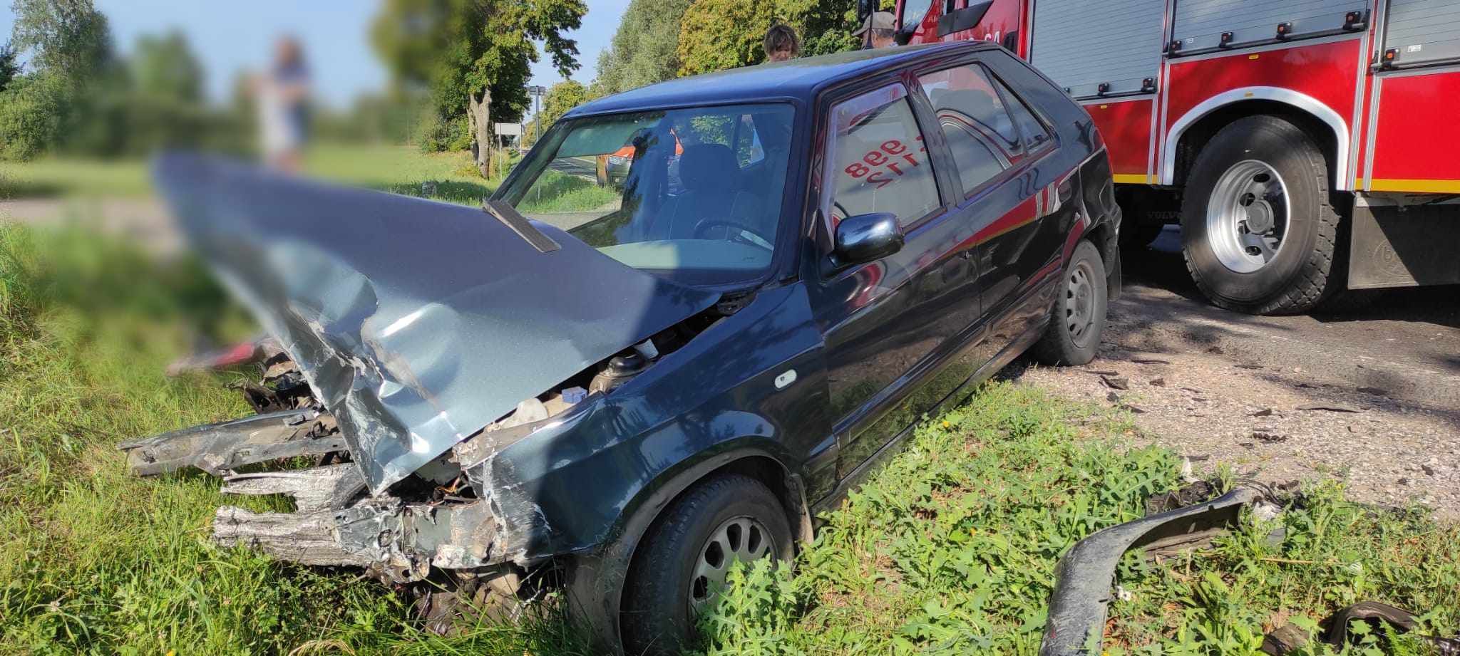 Wypadek na DK 60