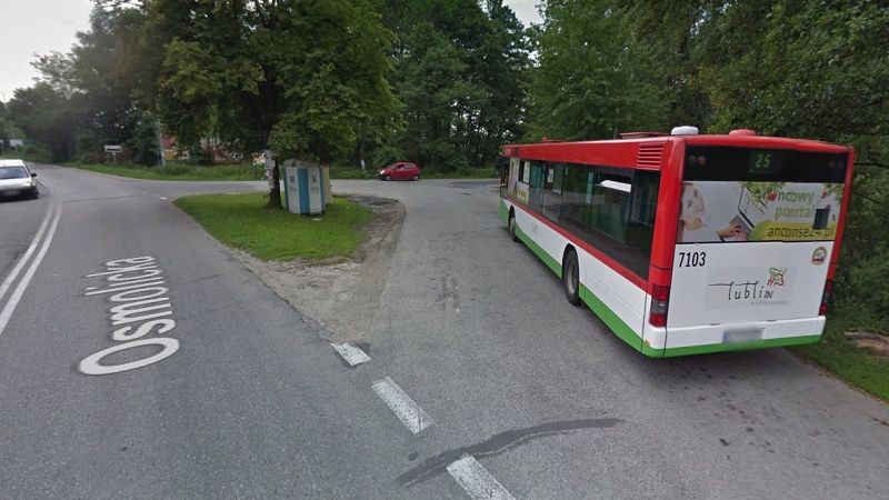 Trwa budowa węzła przesiadkowego przy ul. Osmolickiej | Mapy Google