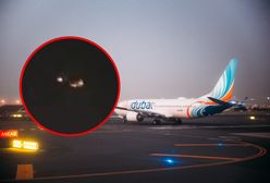 Horror na pokładzie. Silnik zapalił się tuż po starcie, mimo to samolot poleciał do Dubaju