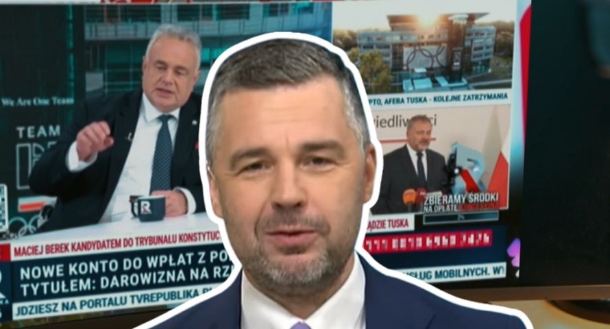 Republika oburzona na reportaż TVN24 o związkach z Zondacrypto. Rachoń zapowiada pozwy