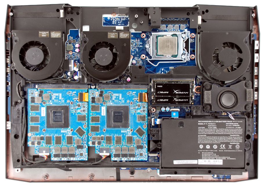 Eurocom Sky X9E2: laptop z desktopowym Intelem i7 i dwoma GeForce’ami GTX 1080 w SLI 3