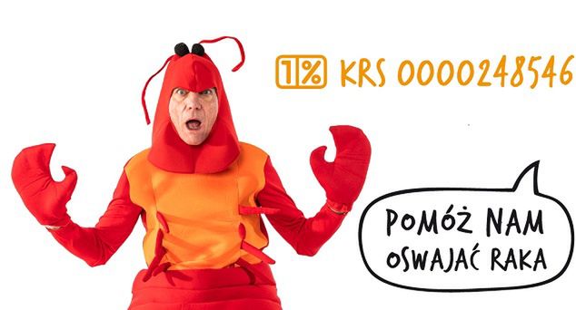 Mirosław Zbrojewicz oswaja raka dla dzieci chorych na nowotwory