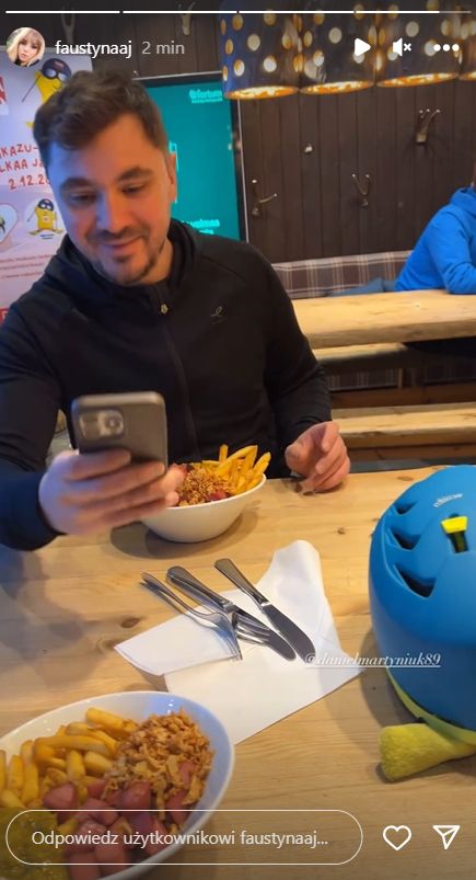Daniel Martyniuk, Faustyna Martyniuk (Instagram)