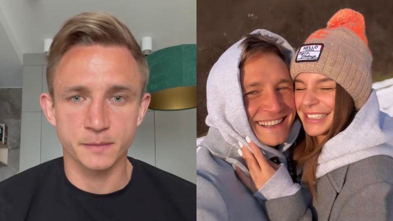 Jakub Rzeźniczak wdaje się w dyskusję z internautką. Zarzuciła mu zdradę