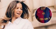 Anna Lewandowska brylowała na trybunach. Koszulka Laury skutecznie ROZCZULA