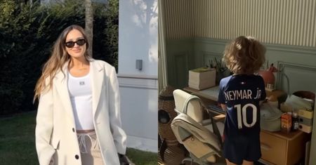 Marina Łuczenko pochwaliła się wystrojem pokoju Liama: pasiasta tapeta, sporo zieleni i stylowy stolik z krzesłami (FOTO)