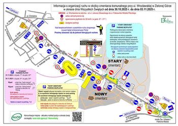 Zielona Góra: Przy cmentarzu na ul. Wrocławskiej nie będzie dwóch parkingów