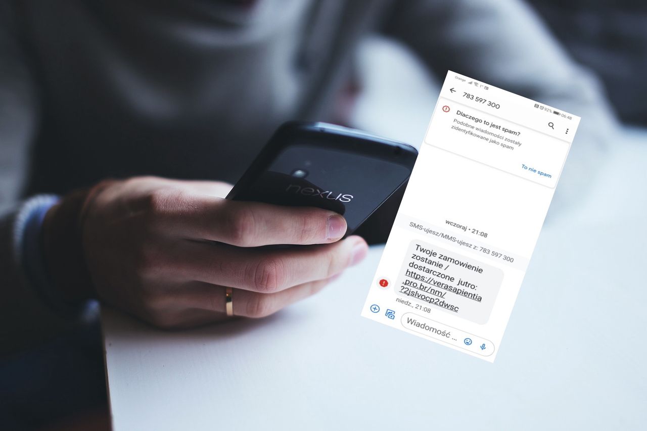 Fałszywe SMS-y są coraz popularniejszą metodą oszustwa