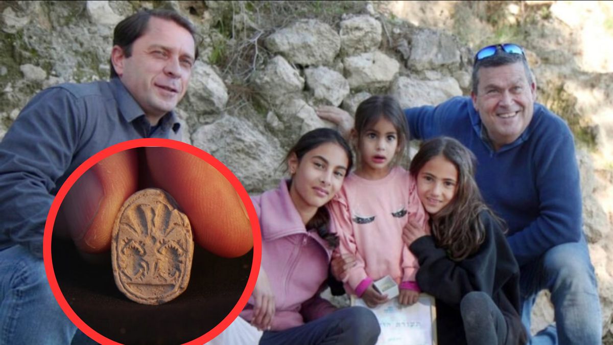 Ziv (w środku) dokonała niezwykłego odkrycia podczas spaceru