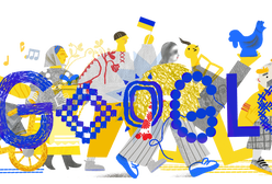 У Google випустили новий Doodle з нагоди Дня Незалежності України