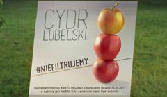 „#Niefiltrujemy” w kampanii reklamującej Cydr Lubelski Niefiltrowany (wideo)