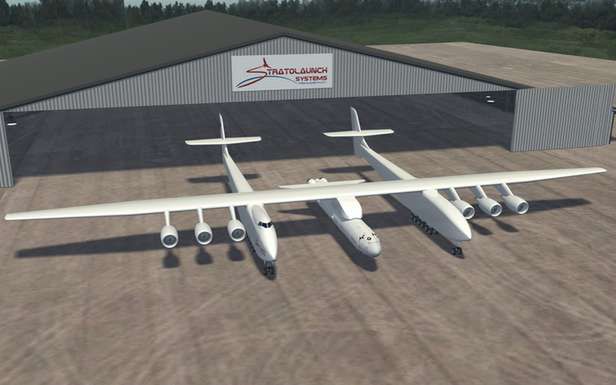 Stratolaunch - finansowany przez Microsoft następca wahadłowców [wideo]