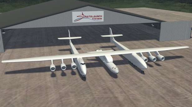 Stratolaunch - finansowany przez Microsoft następca wahadłowców [wideo] 1