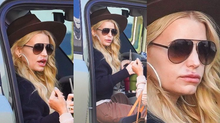 Jessica Simpson załatwia sprawunki na mieście