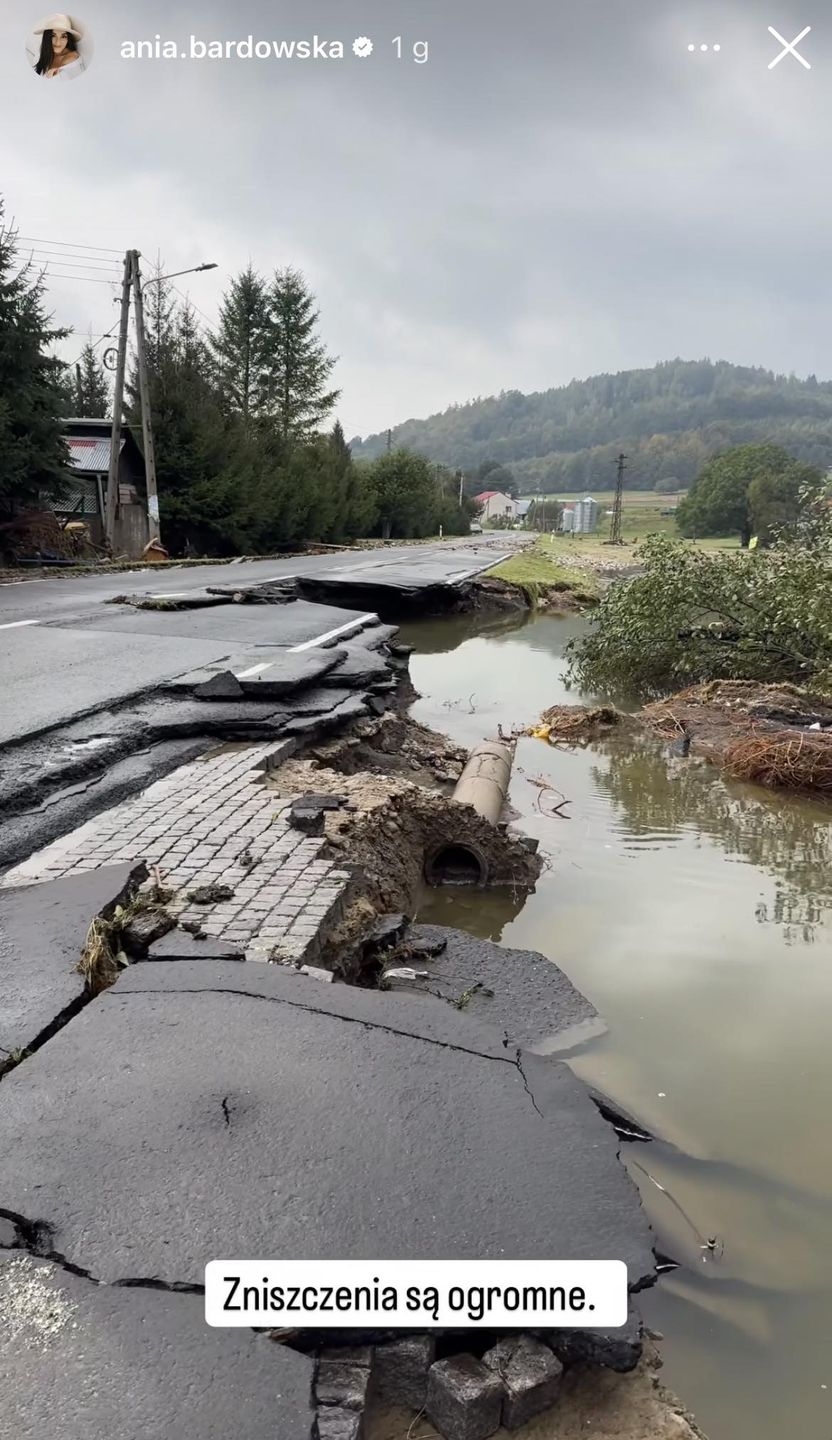 Bardowscy pokazali skutki powodzi na południu Polski