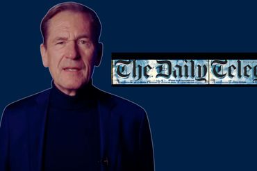 CEO Axel Springer, logo Daily Telegraph