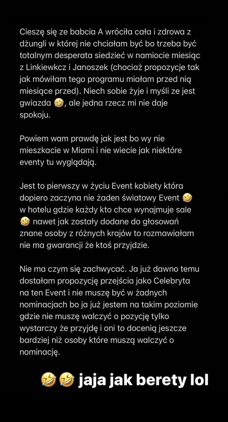 Caroline Derpienski znów KPI z Anety Glam