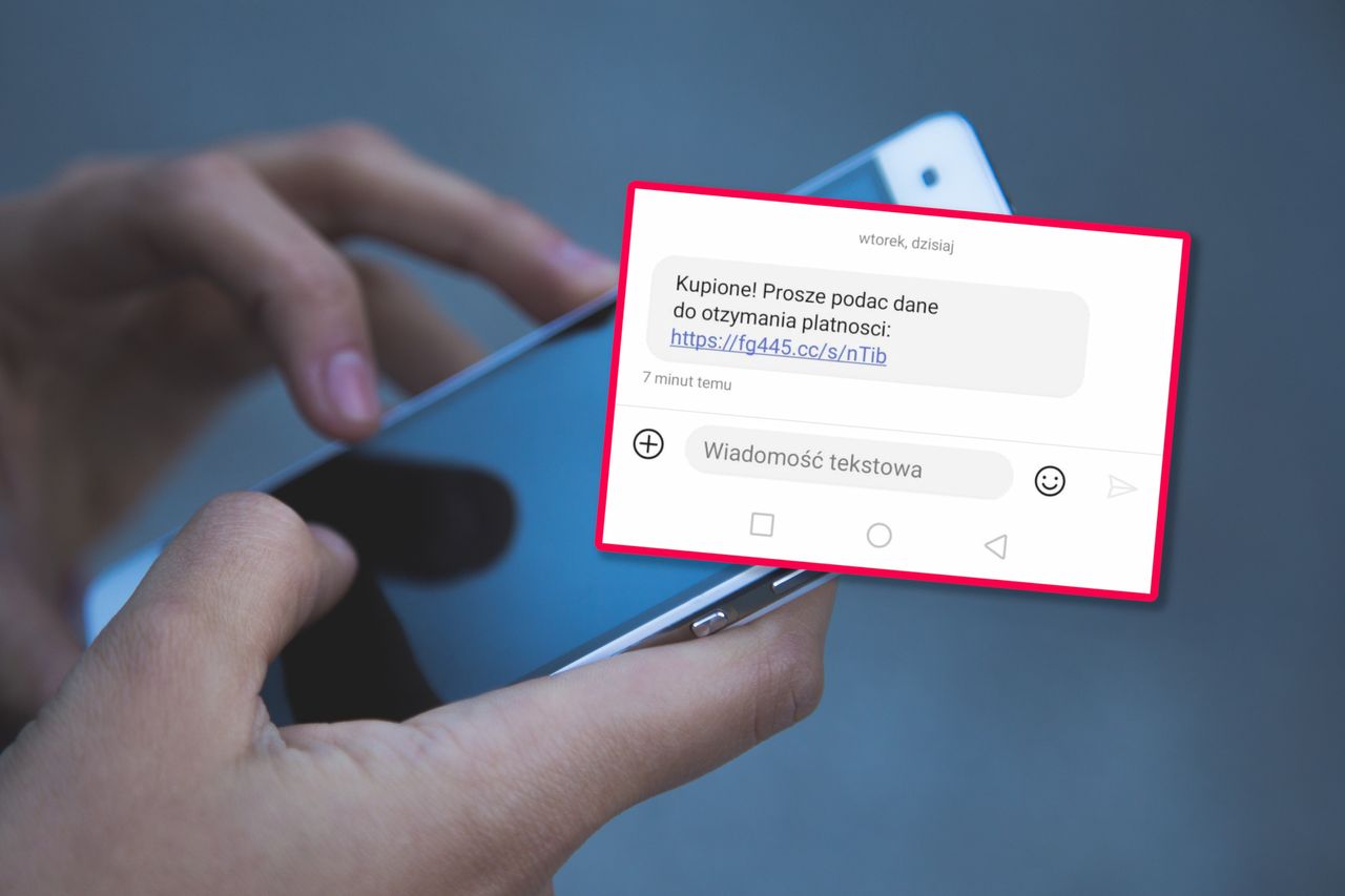 Fałszywy SMS "od OLX"