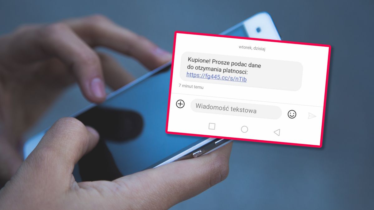 Fałszywy SMS "od OLX"