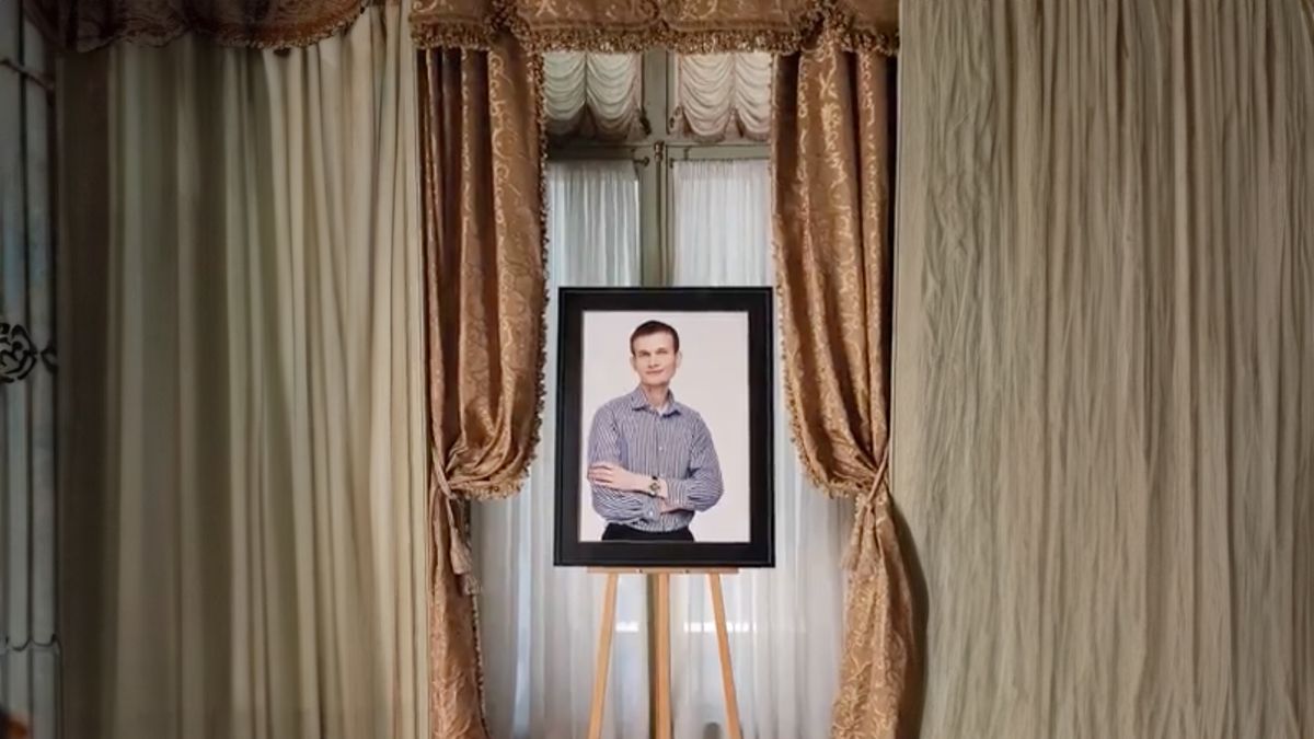 Portret Vitalika Buterina mógłby dziś być warty krocie.