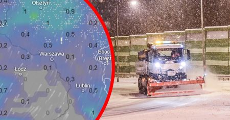 Czeka nas niestabilna aura. Deszcz będzie wymieniał się ze śniegiem