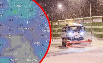 Czeka nas niestabilna aura. Deszcz będzie wymieniał się ze śniegiem