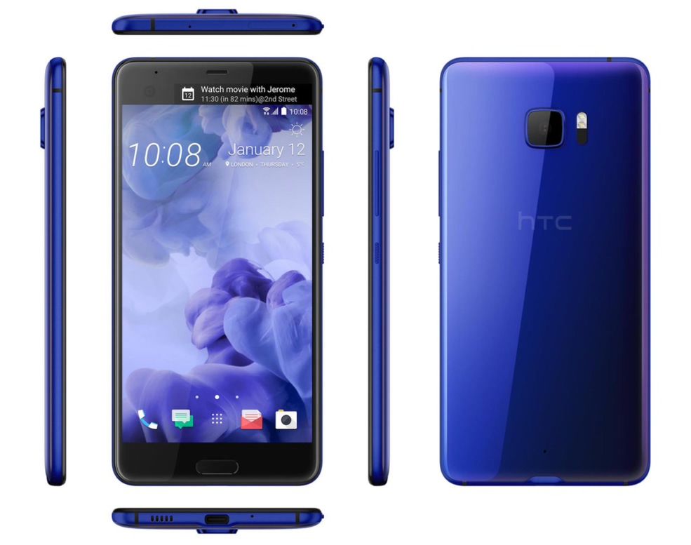 HTC U Ultra w limitowanej wersji z szafirowego szkła