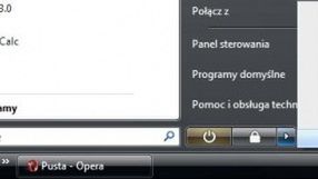 Zamykanie systemu przy użyciu przycisku wstrzymywania pracy 1