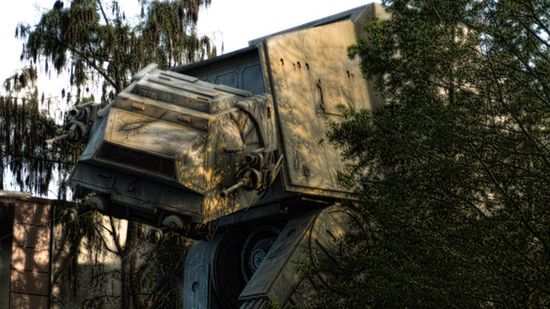 Chce zbudować prawdziwego, działającego AT-AT 1