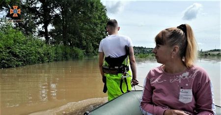 Powodzie na Podkarpaciu. Ukraina pod wodą