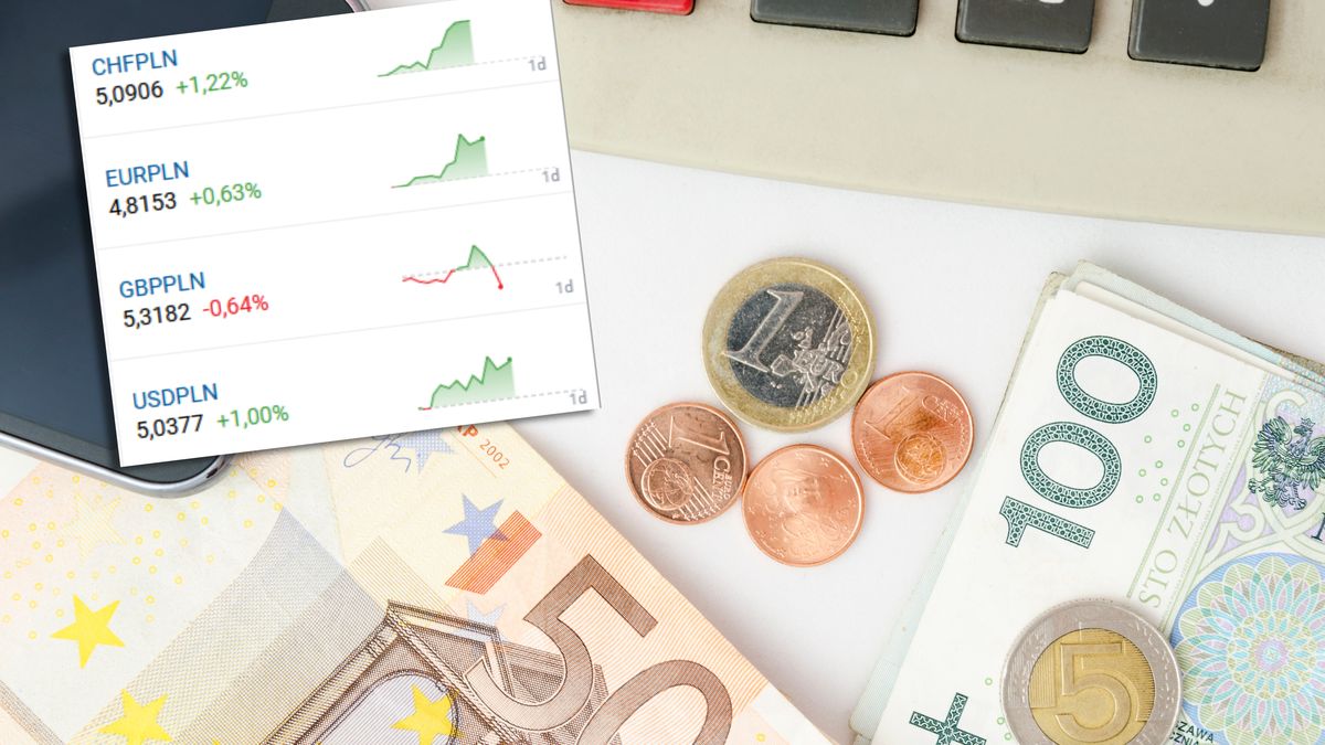 Obecna sytuacja na rynku walut sugeruje, że "spotkają się" w okolicach 5 zł