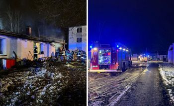 Tragiczny pożar w Pszczynie. Jedna osoba nie żyje