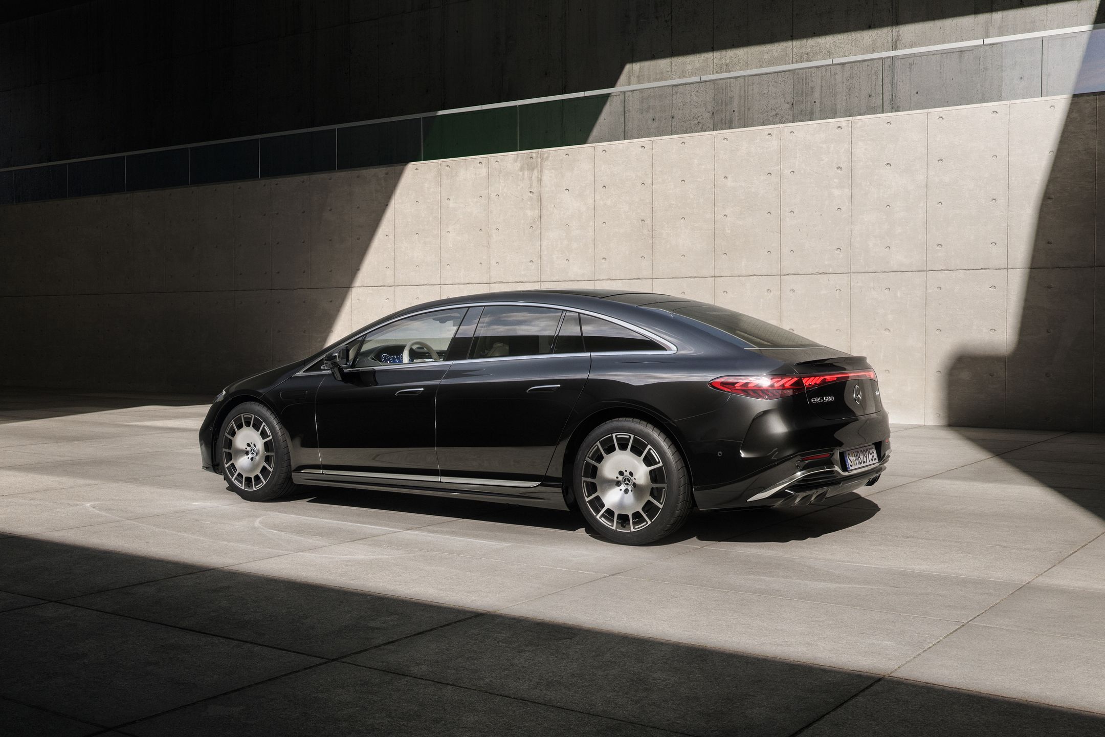 Mercedes EQS po liftingu