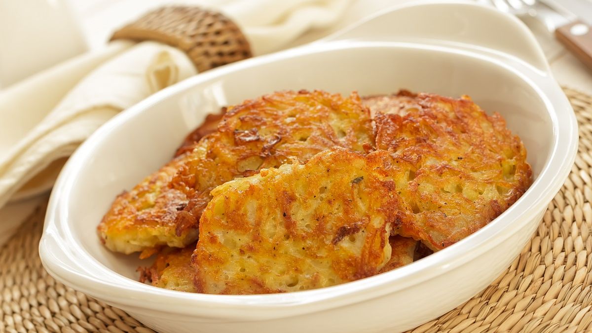 Takie placki ziemniaczane chrupią aż miło.