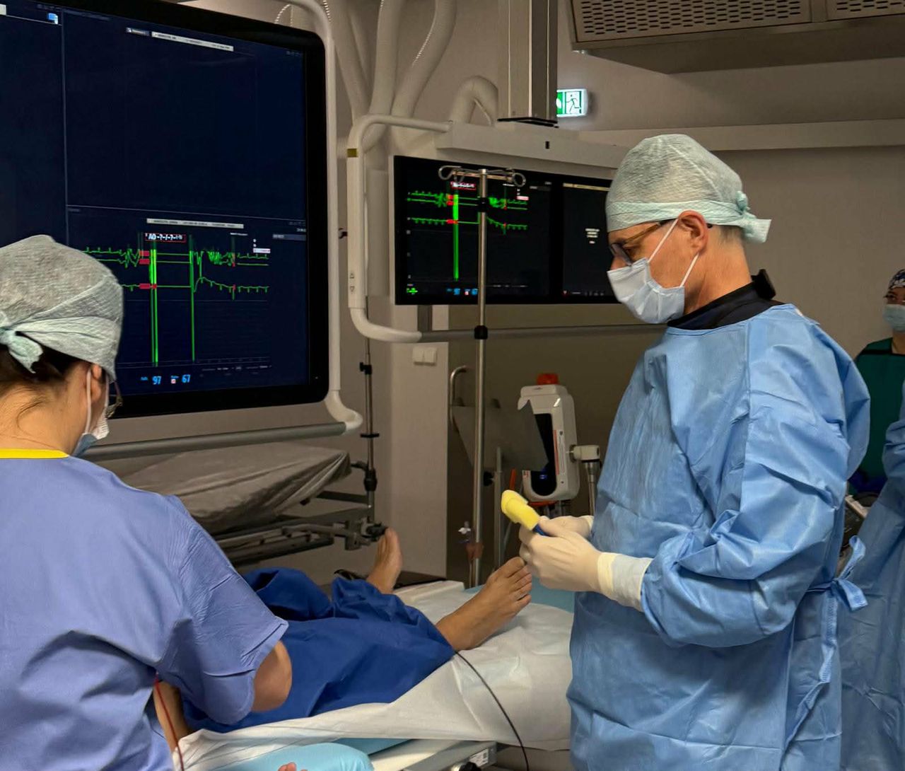 Dyżur zawałowy w 5 Wojskowym Szpitalu Klinicznym