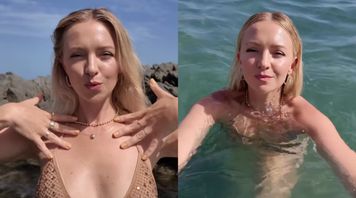 Barbara Kurdej-Szatan ociekająca ZŁOTEM. To bikini wywołało nieliche poruszenie [ZDJĘCIE]
