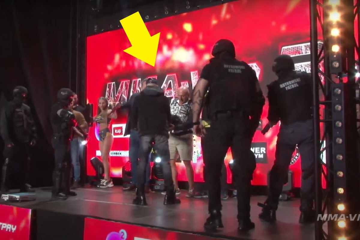 Krzysztof Rutkowski przerywa ceremonię ważenia MMA-VIP 3