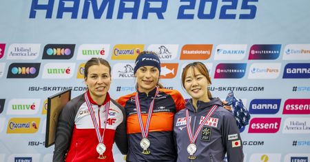 Puchar Świata w Hamar: srebro Ziomek-Nogal i brąz Żurka na 500 m, rekordy toru dla rywali