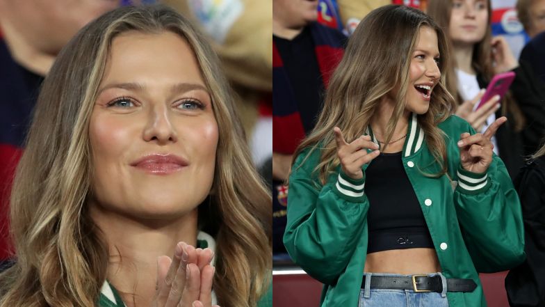 Anna Lewandowska kibicuje mężowi