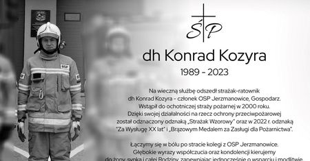 Nie żyje Konrad Kozyra. Miał tylko 33 lata