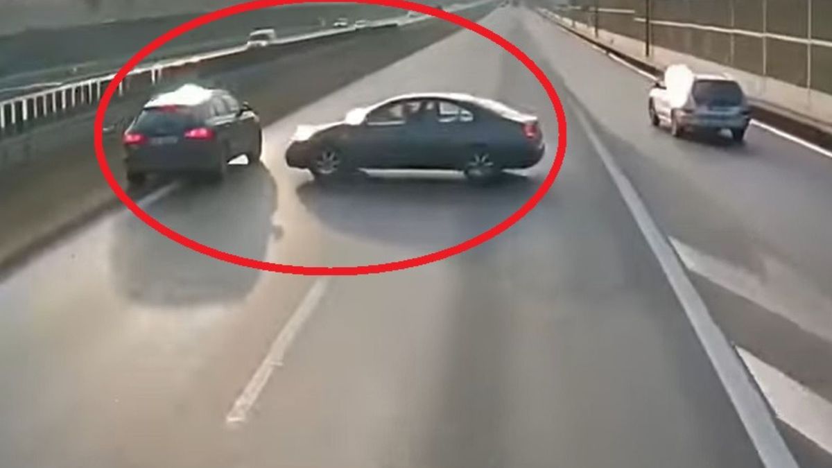 Nagranie z A1. Internauci wstrząśnięci