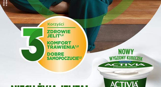 Activia zachęca do dbania o zdrowie jelit