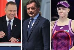 Działo się w sobotę. Ziobro komentuje, Rybakina triumfuje [Skrót dnia]