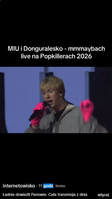 Występ MIU i Donguralesko