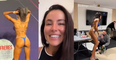 Celia Jaunat już po zawodach bikini fitness. Pokazała kulisy: "Póki co moje mięśnie są jeszcze jak U DZIECKA" (ZDJĘCIA)